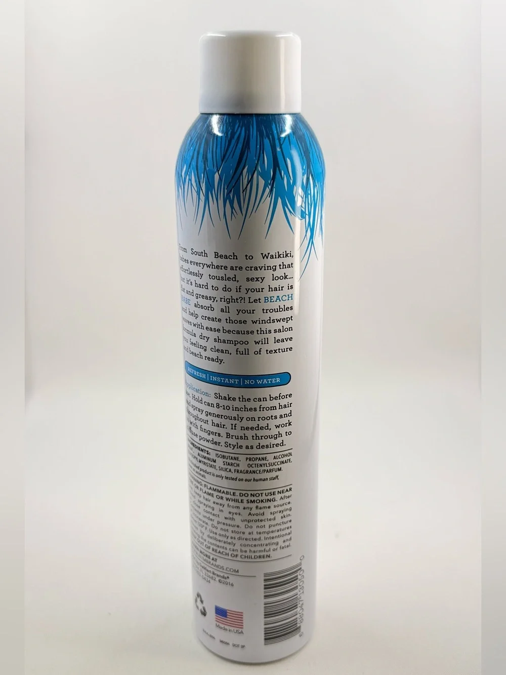 Not Your Mother's Beach Babe Texturizing Dry Shampoo - Blue